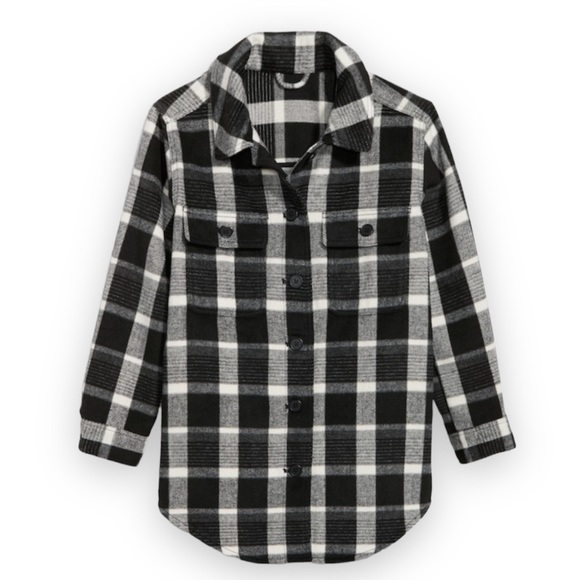 Plaid Soft-Brushed Utility Shacket for Women LIKE NEW - Picture 1 of 4